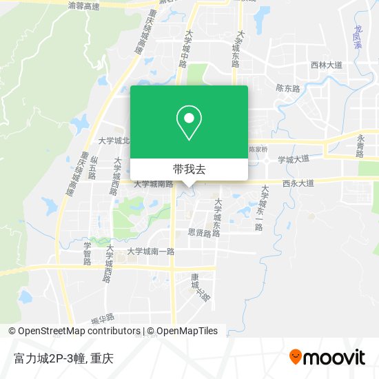 富力城2P-3幢地图