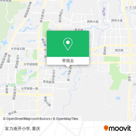 富力南开小学地图