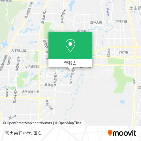 富力南开小学地图