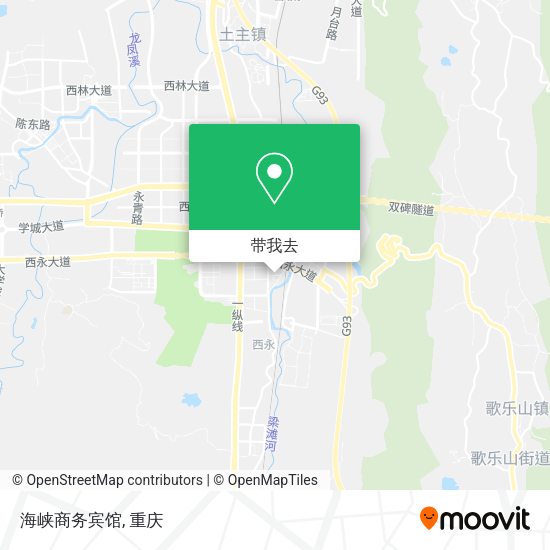 海峡商务宾馆地图