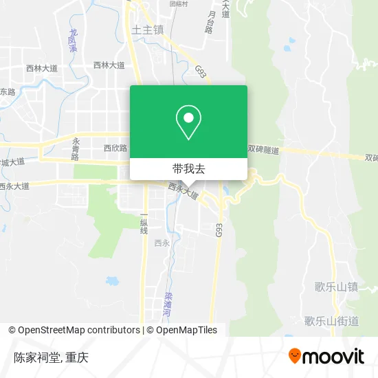 陈家祠堂地图