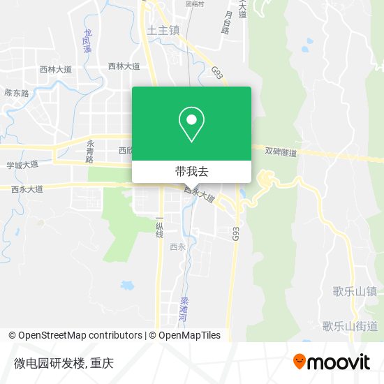 微电园研发楼地图