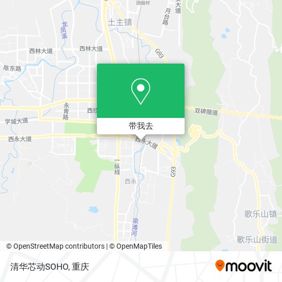 清华芯动SOHO地图
