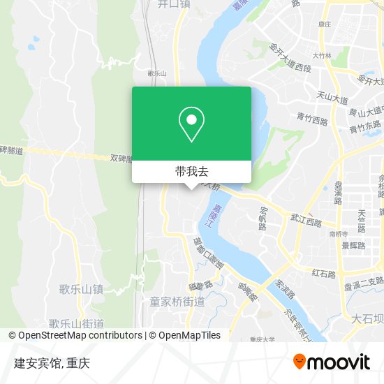 建安宾馆地图
