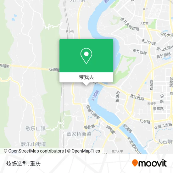 炫扬造型地图