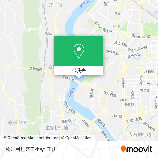 松江村社区卫生站地图