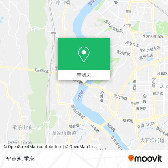 华茂园地图