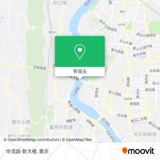 华茂园-新大楼地图