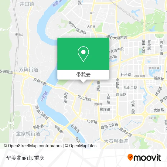 华美翡丽山地图