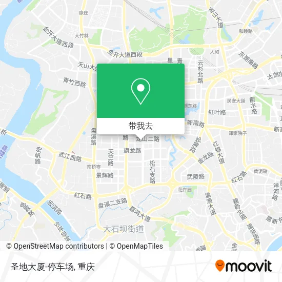 圣地大厦-停车场地图