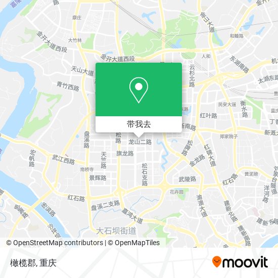 橄榄郡地图