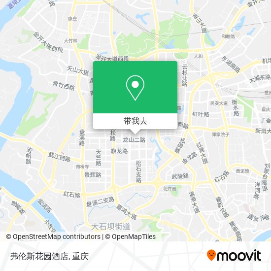弗伦斯花园酒店地图