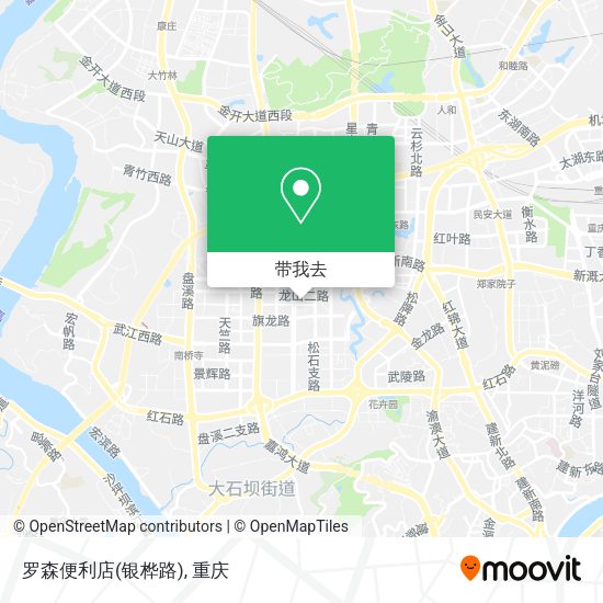 罗森便利店(银桦路)地图