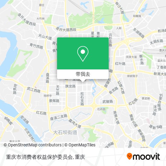 重庆市消费者权益保护委员会地图