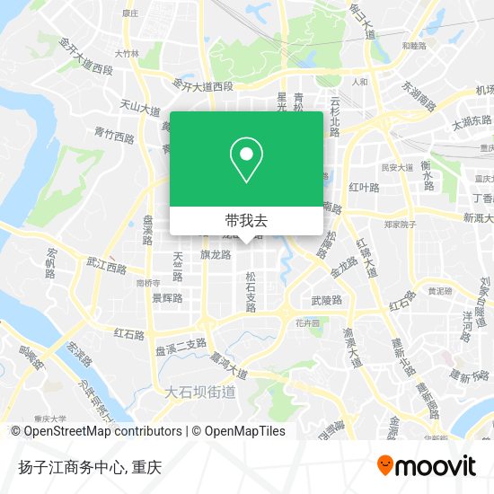 扬子江商务中心地图