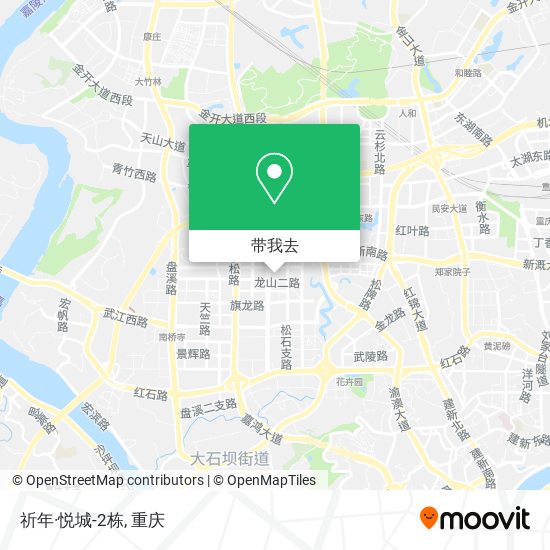 祈年·悦城-2栋地图