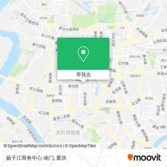 扬子江商务中心-南门地图