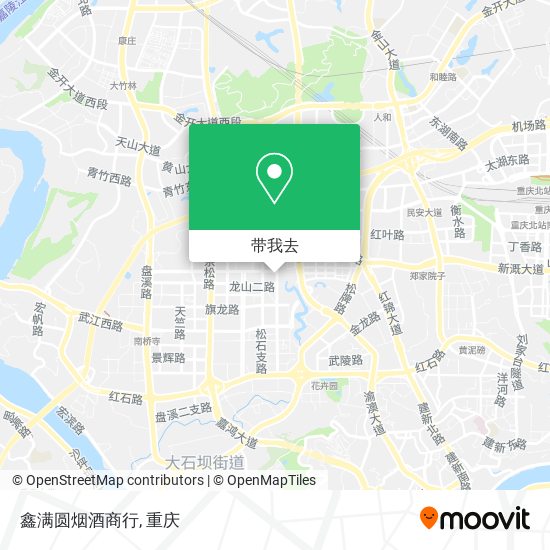 鑫满圆烟酒商行地图