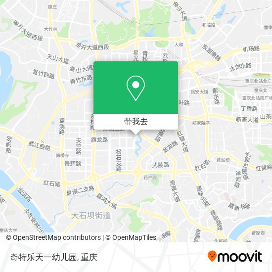 奇特乐天一幼儿园地图
