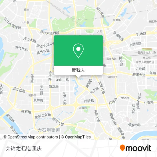荣锦龙汇苑地图