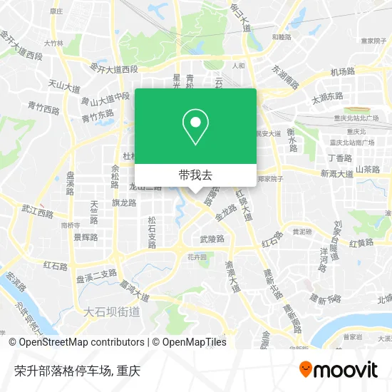 荣升部落格停车场地图
