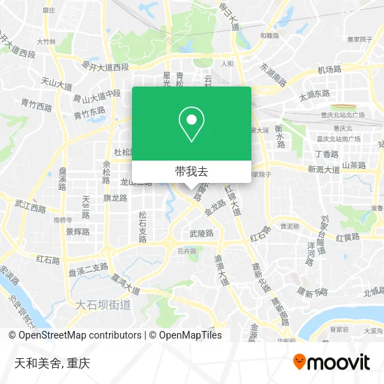 天和美舍地图