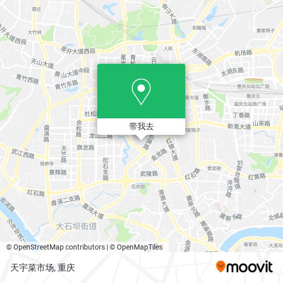 天宇菜市场地图