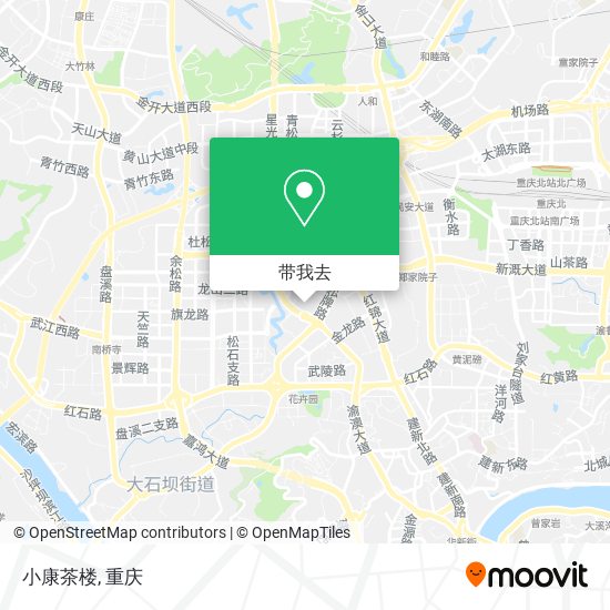 小康茶楼地图