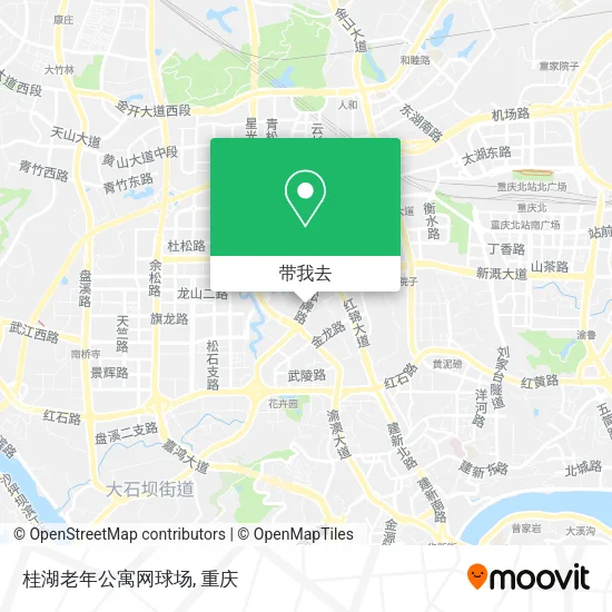 桂湖老年公寓网球场地图