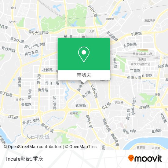 Incafe影妃地图