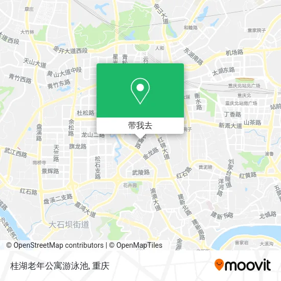 桂湖老年公寓游泳池地图