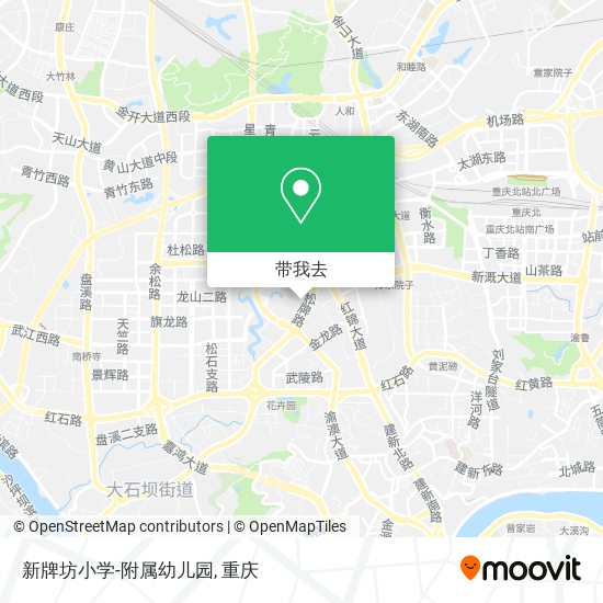 新牌坊小学-附属幼儿园地图