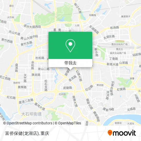 富侨保健(龙湖店)地图