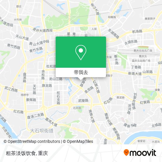 粗茶淡饭饮食地图