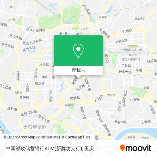 中国邮政储蓄银行ATM(新牌坊支行)地图