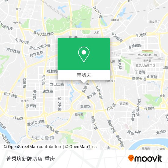 菁秀坊新牌坊店地图