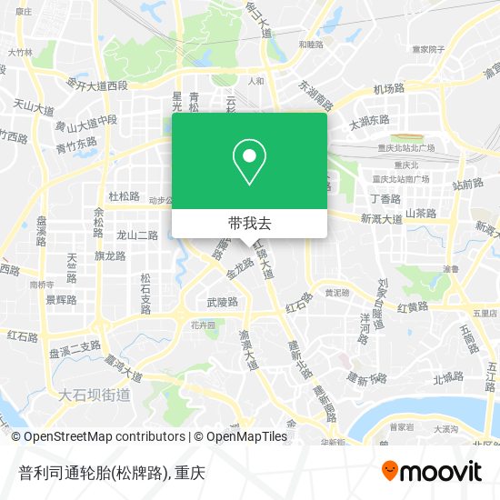 普利司通轮胎(松牌路)地图