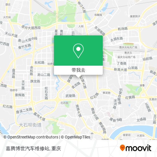 嘉腾博世汽车维修站地图