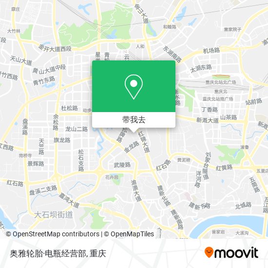奥雅轮胎·电瓶经营部地图