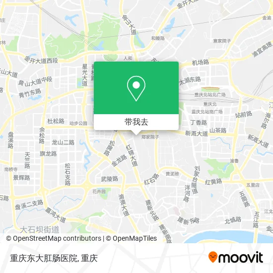 重庆东大肛肠医院地图