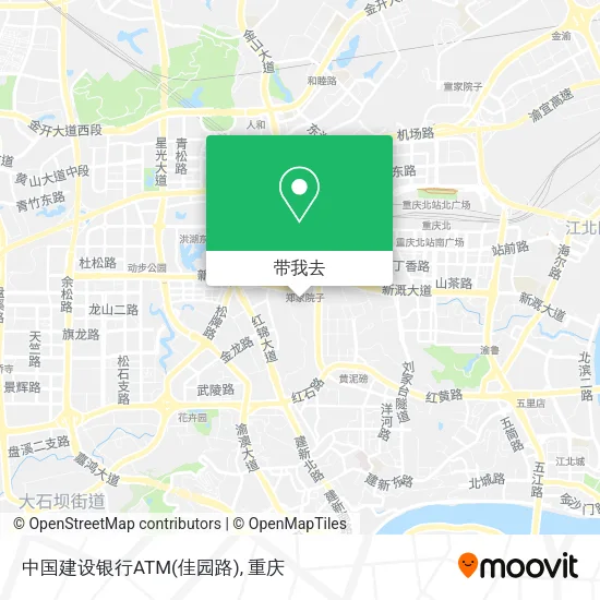 中国建设银行ATM(佳园路)地图