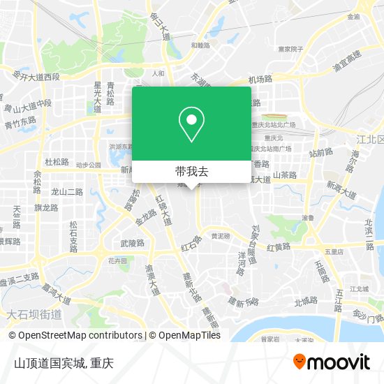 山顶道国宾城地图