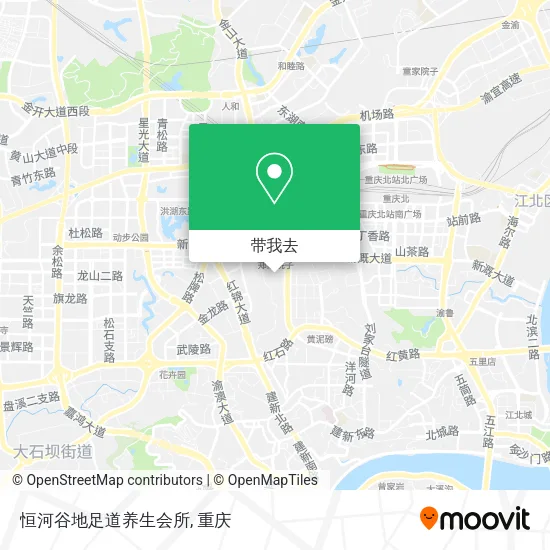 恒河谷地足道养生会所地图