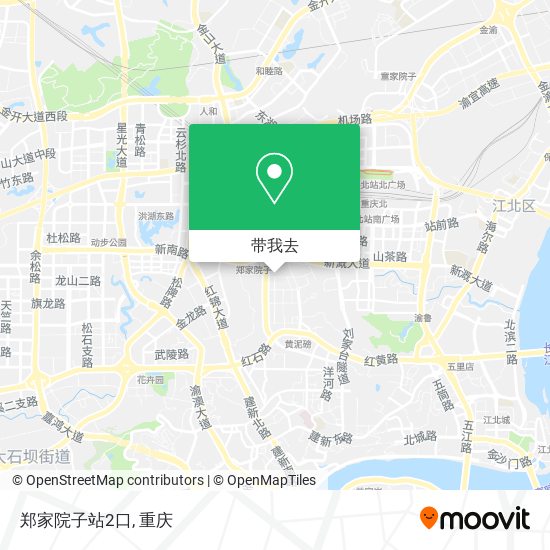 郑家院子站2口地图