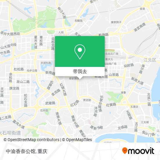 中渝香奈公馆地图
