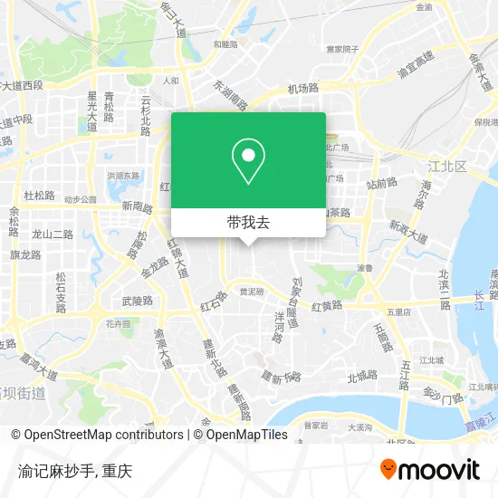 渝记麻抄手地图