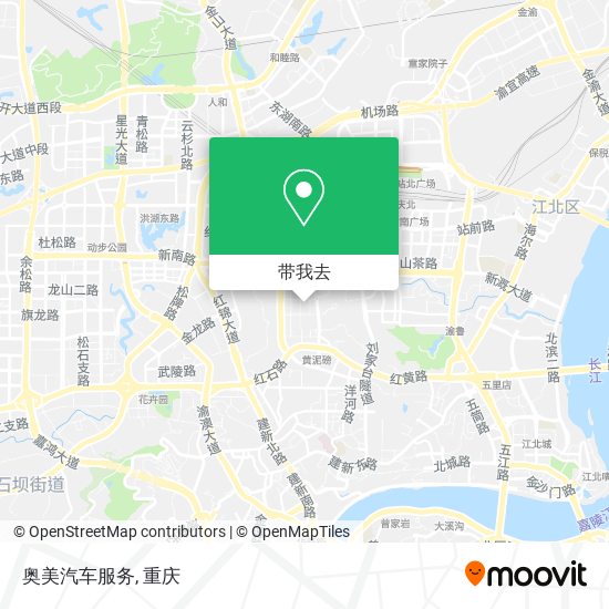 奥美汽车服务地图