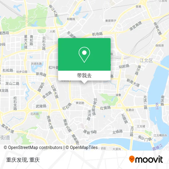 重庆发现地图