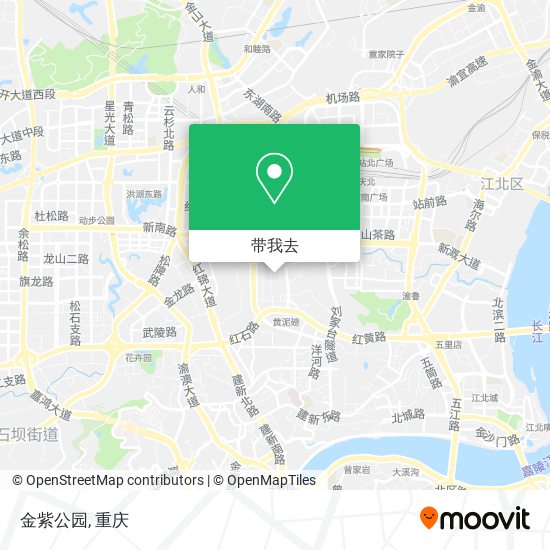 金紫公园地图