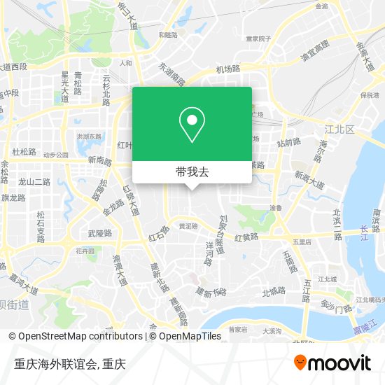 重庆海外联谊会地图